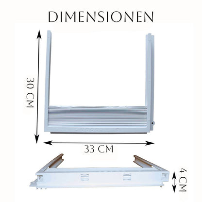Greif - Fensterdichtungsset mit Verstellbarer Dichtungsplatte